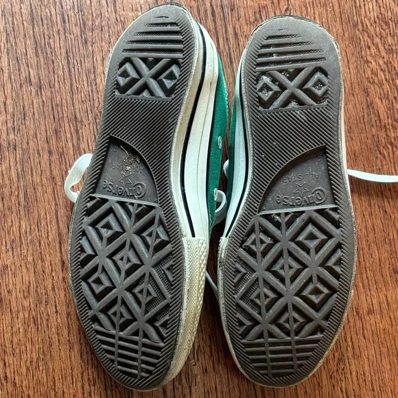 Converse Green Athletic Shoes - Picture 3 of 6